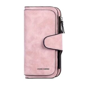 Women’s Retro Minimalist Short Wallet/Clutch/ Credit Card Case - NWT